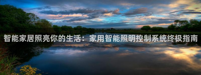 智能家居照亮你的生活：家用智能照明控制系统终极指南