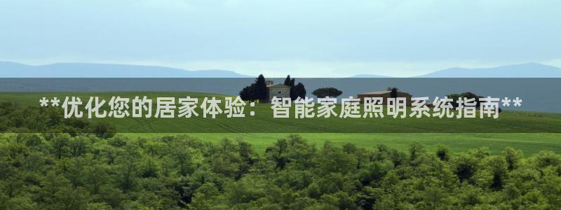 **优化您的居家体验：智能家庭照明系统指南**