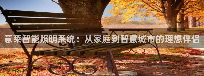 意莱智能照明系统:从家庭到智慧城市的理想伴侣