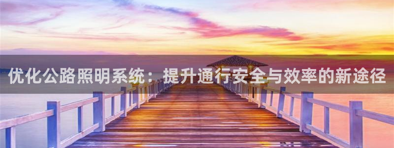 优化公路照明系统：提升通行安全与效率的新途径