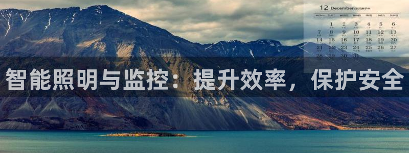 智能照明与监控：提升效率，保护安全